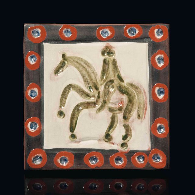 Pablo Picasso — Кавалер и рыцарь (A.R. 594)