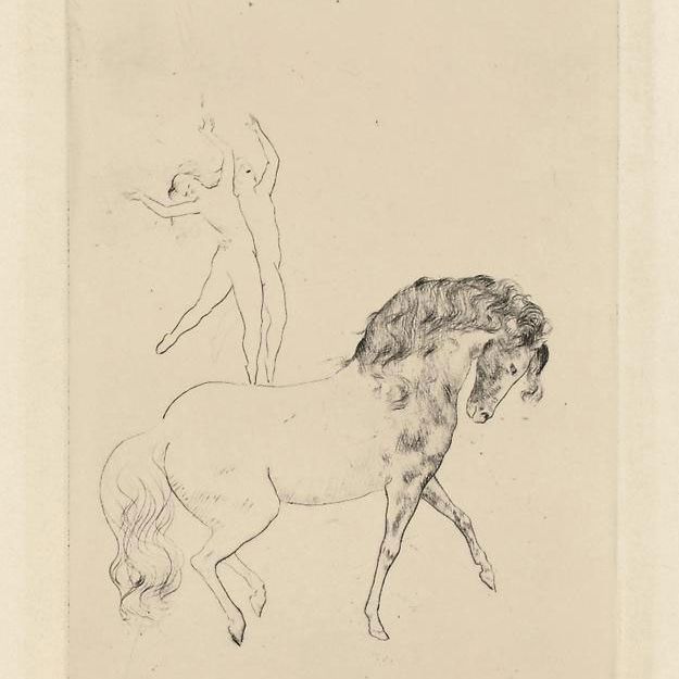 Pablo Picasso — В цирке, из "Сюиты Сальтимбанков" (B. 9; B. 11)