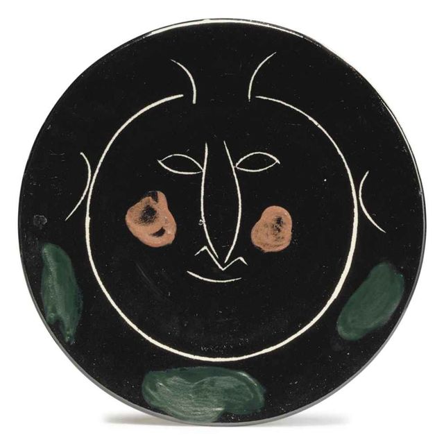Pablo Picasso — Набор для чистки лица: одна тарелка (A.R. 43)
