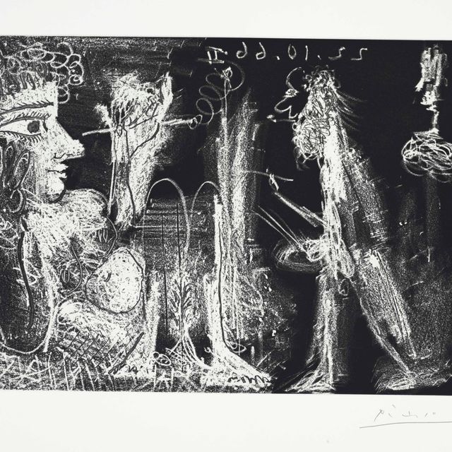 Pablo Picasso — Образ жизни и модель курения-сигарета