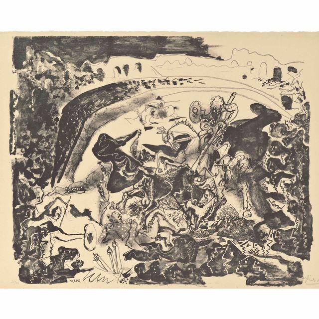 Pablo Picasso — Большая коррида (Блох 598; Мурло 168)