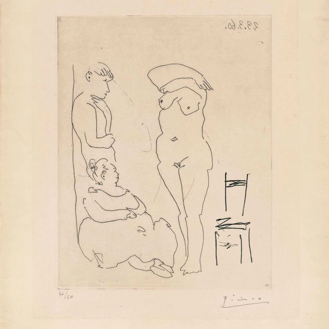 Pablo Picasso — Персонажи и все такое (Блох, 986; Бэр, 1071 до н.э.)