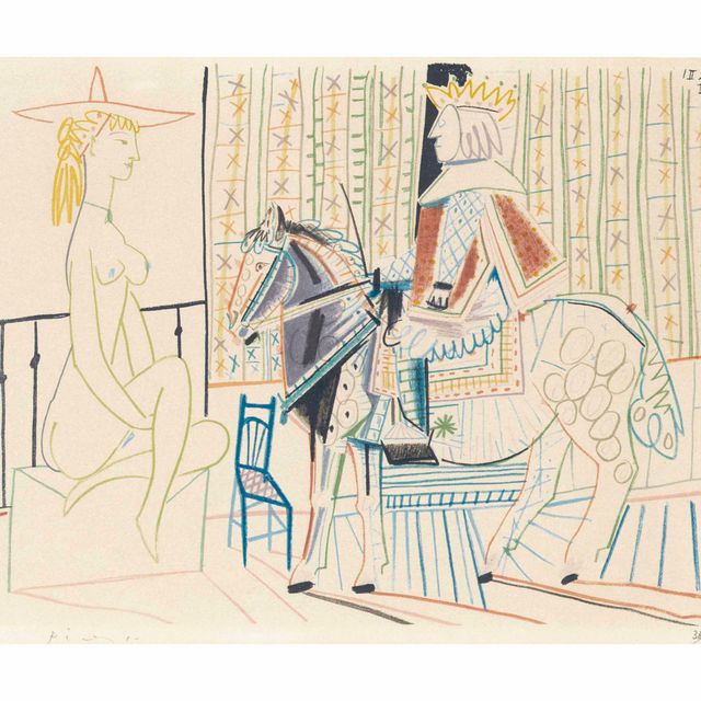 Pablo Picasso — Оживление: одна тарелка