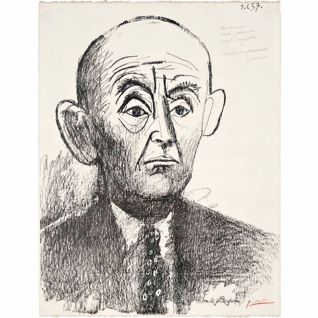 Pablo Picasso — Портрет Д. Х. Канвейлера I (Блох, 834; Мурло, 295)