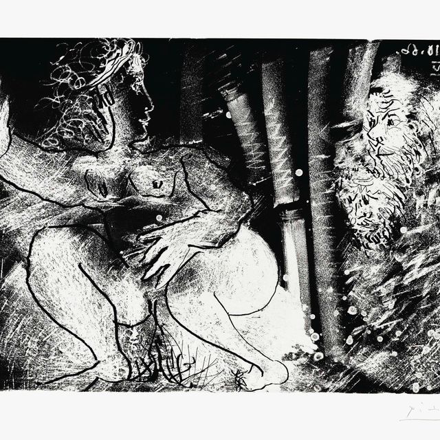 Pablo Picasso — Сюзанна и ее друзья