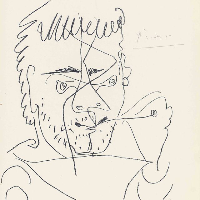 Pablo Picasso — Вернер Спайс, Даниэль-Генри Канвайлер, "Ферлаг Герд Хатье", Штутгарт, 1965 (Cramer books, 133)