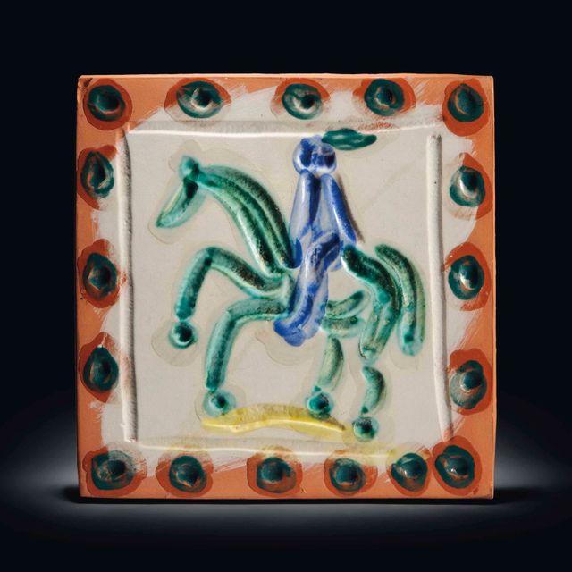 Pablo Picasso — Кавалер и рыцарь (A.R. 595)
