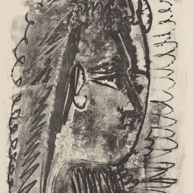 Pablo Picasso — Профиль женщины, заботящейся о своем здоровье