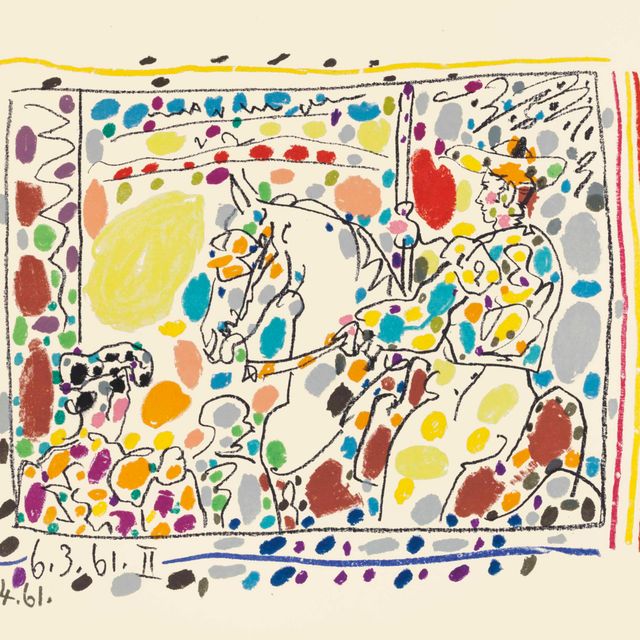 Pablo Picasso — А-ля Торос, Андре Соре, редактор, Монте-Карло, 1961