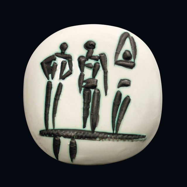 Pablo Picasso — Трое персонажей в Тремплене (A.R. 375)