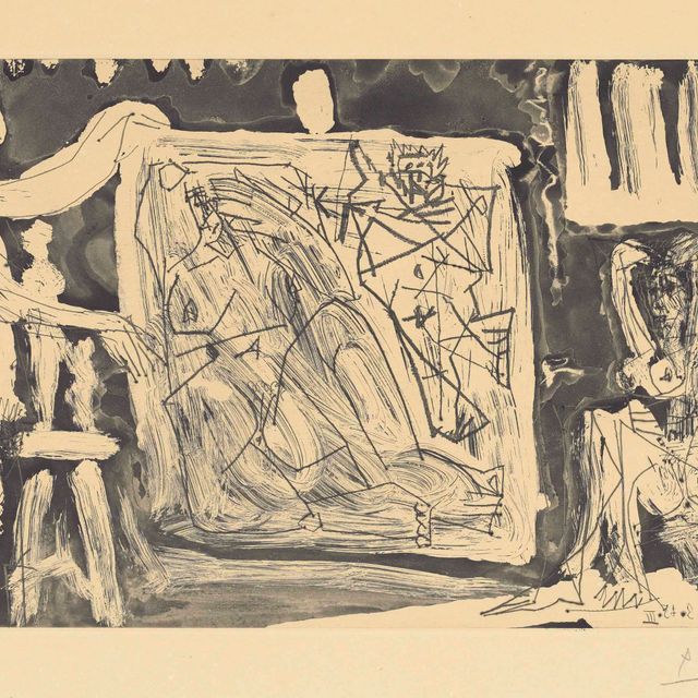 Pablo Picasso — Танцующий мужчина