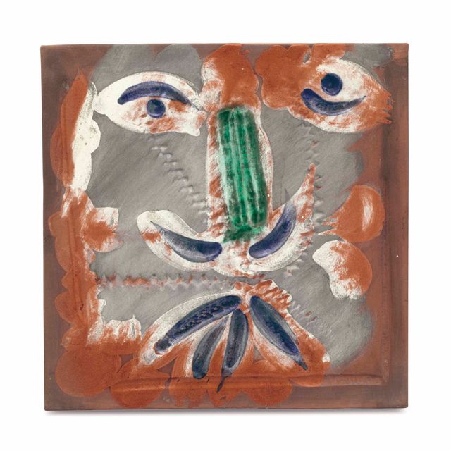 Pablo Picasso — Лицо с зеленым носом