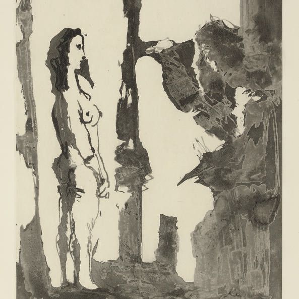 Pablo Picasso — Соболиный муван : одна пластина (B. 1184; Ba. 1153; см. C. books 136)