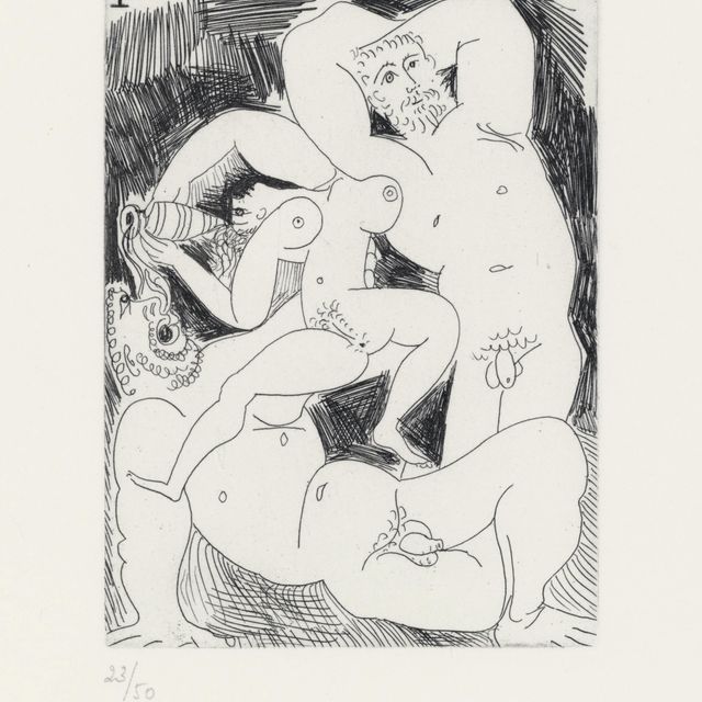 Pablo Picasso — Рассказываю, что происходит в мире, из серии 347 (р. 1762; Р. 1779)