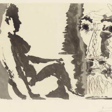 Pablo Picasso — Мир и модель (B. 1213; Ba. 1195)