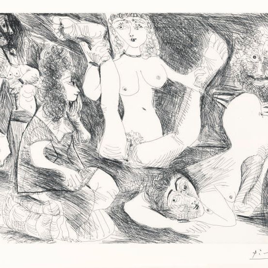 Pablo Picasso — Совсем немного. Женские сюрпризы для Марин Хилар из "Серии 156" (р. 1978; бакалавр 1987).