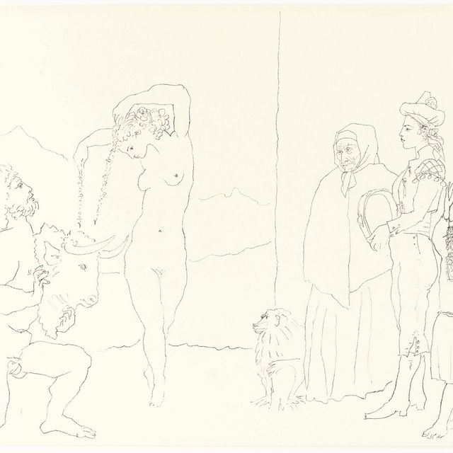 Pablo Picasso — Танец бандерилей (Мурло 248; Блох 752)
