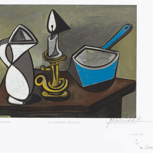 Pablo Picasso — Запеканка по-эмальски из Эстампа