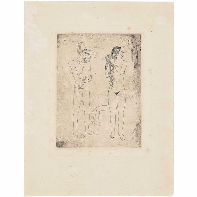 Pablo Picasso — Туалетная вода для женщин, от: La Suite des Saltimbanques (Bloch 13; Baer 15)