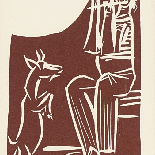 Pablo Picasso — Фавн и девр (Р. 949; В. 1267)