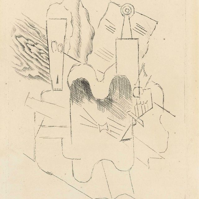 Pablo Picasso — Смерть журавля в природе, из "Времен Иерусалима"
