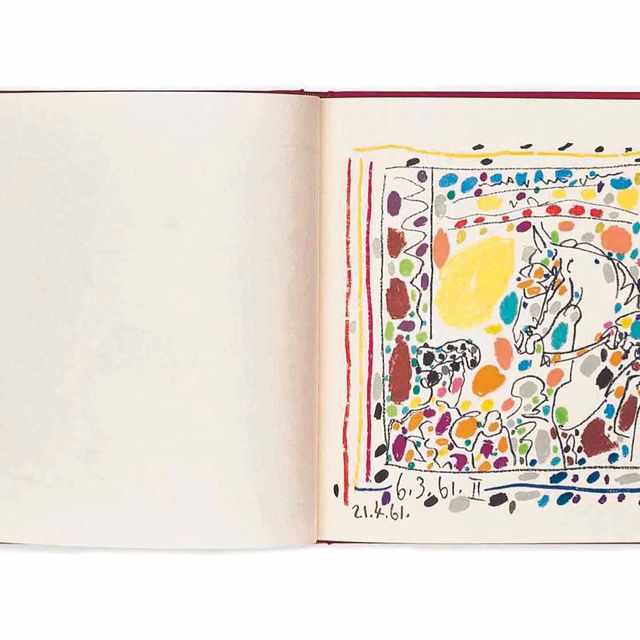 Pablo Picasso — "Лос-Торос" Хайме Сабарте, редактор Андре Соре, Монте-Карло, 1961 год