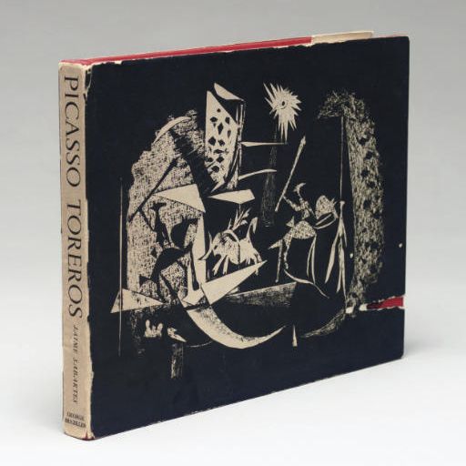 Pablo Picasso — Хайме Сабартес, "Торос Пикассо", Нью-Йорк и Монте-Карло, Жорж Бразиллер и Андре Соре, 1961 (Б. 1014-1017; М. 346, 348-50; С. 113)