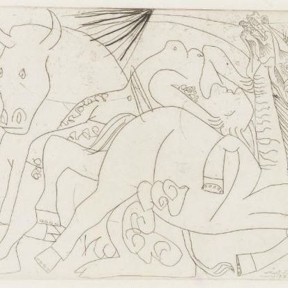 Pablo Picasso — Женщина-тореро, IV (B. 280; Ba. 428)