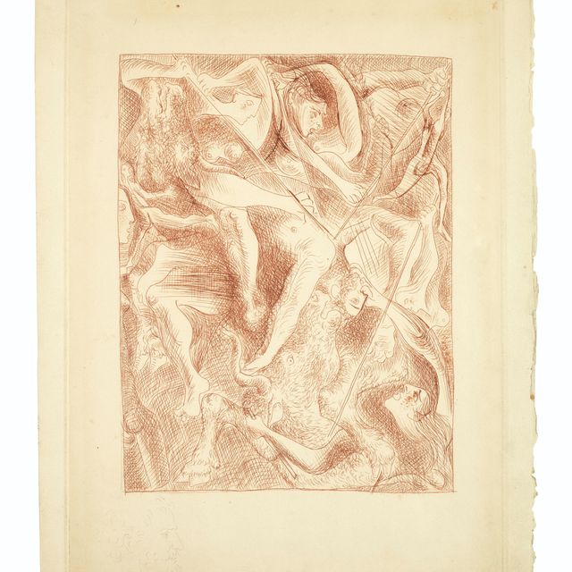 Pablo Picasso — Морт д'Орфей