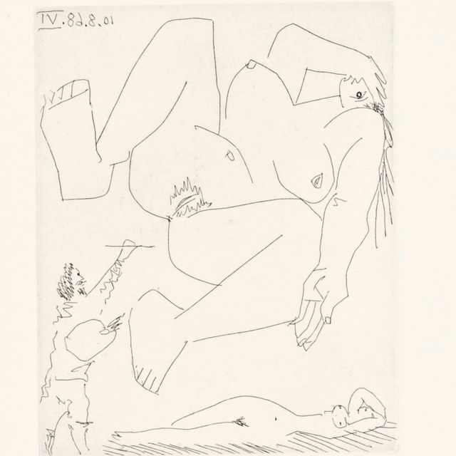 Pablo Picasso — "Смятение чувств", из "Ла Сери", 347