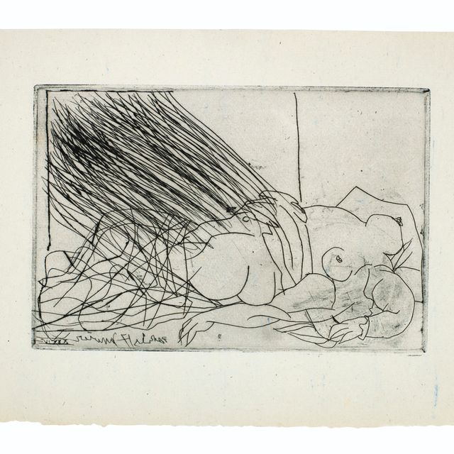 Pablo Picasso — Новая женская кушетка