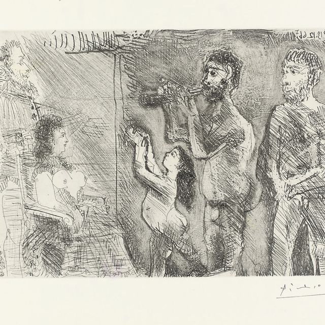 Pablo Picasso — Дивертисмент (B. 1437; Ba. 1467 IVBa)