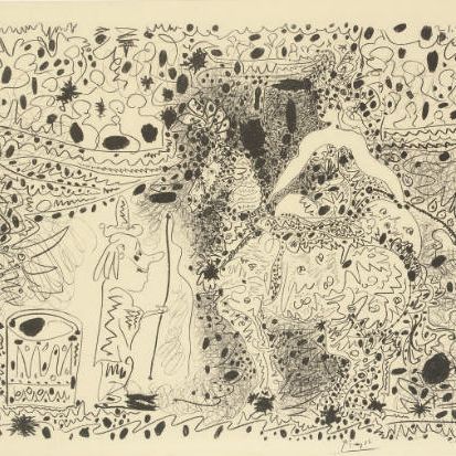 Pablo Picasso — Л'Экюер (B. 999; M.333)