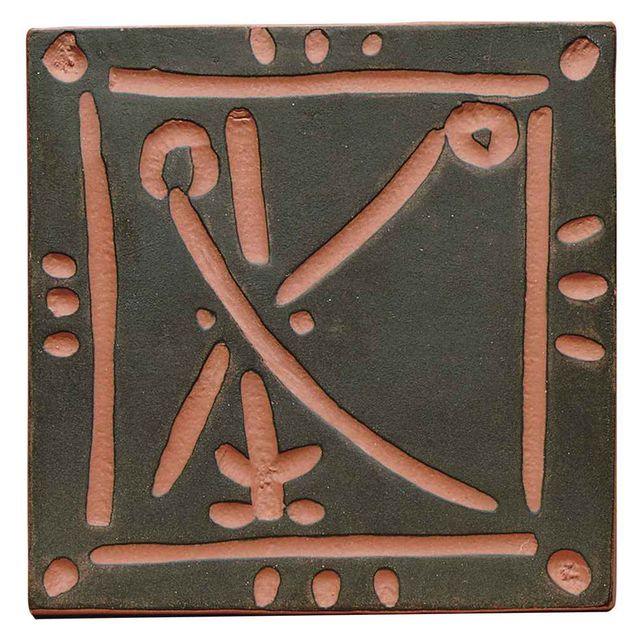 Pablo Picasso — Лицо, стилизованное под букву Y (A.R. 563)