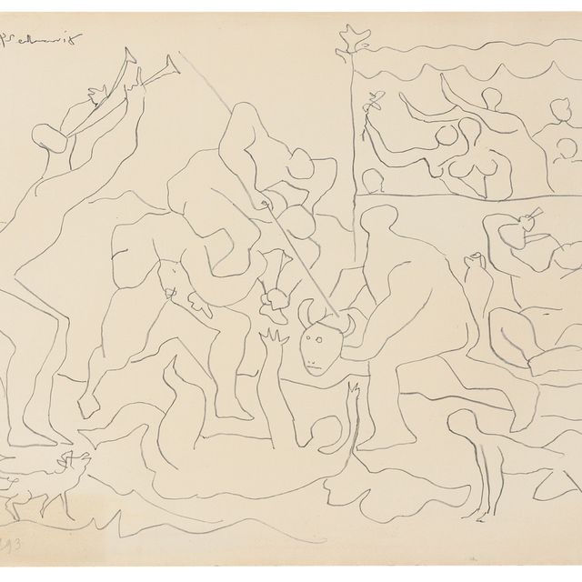 Pablo Picasso — Начало корриды