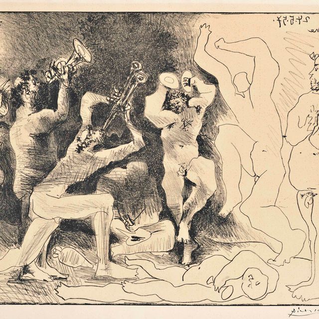 Pablo Picasso — Танец фавнов