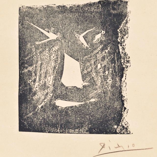 Pablo Picasso — Прозрачные пленки: Одна пластина