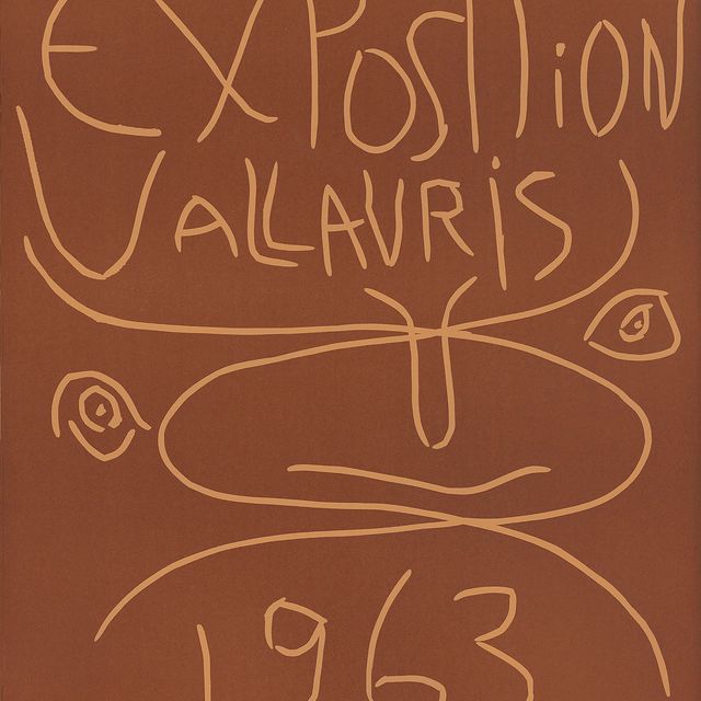 Pablo Picasso — Выставка в Валлорисе, 1963 год