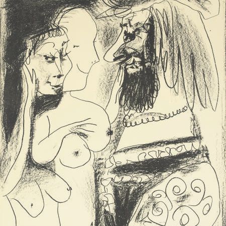 Pablo Picasso — Старый король (B. 869; M. 317)