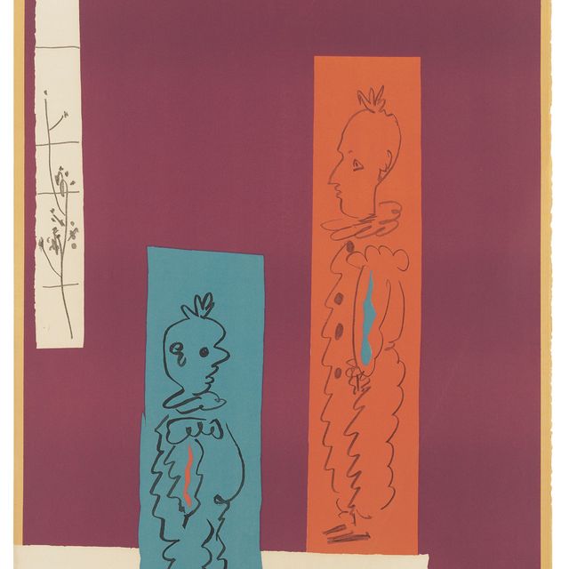 Pablo Picasso — Двое клоунов