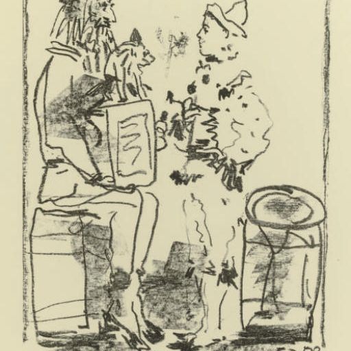 Pablo Picasso — "Соленые огурцы" из коллекции "Сувениры для дома" (В. 855; М. 285)