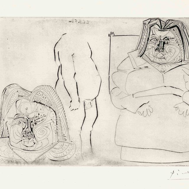 Pablo Picasso — Бальзак (Блох, 713; Бэр, 899)