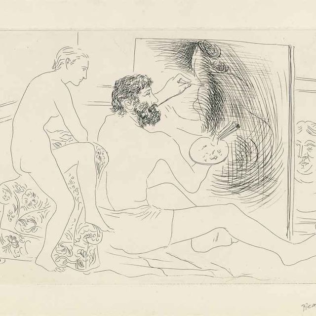 Pablo Picasso — Художник-путешественник, от шеф-повара в Конну (Блох, 89; Крамер Букс, 20)