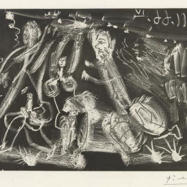 Pablo Picasso — Су-ле-фе-де-ла-Рамп (1415 г. до н. э.; 1430 г. до н.э.)