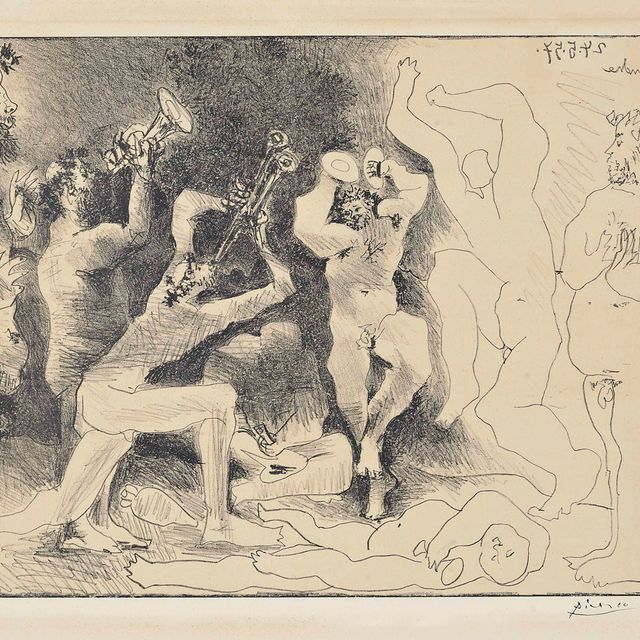 Pablo Picasso — Танец фавнов