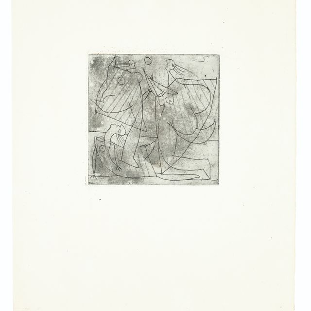 Pablo Picasso — Танцы на балу