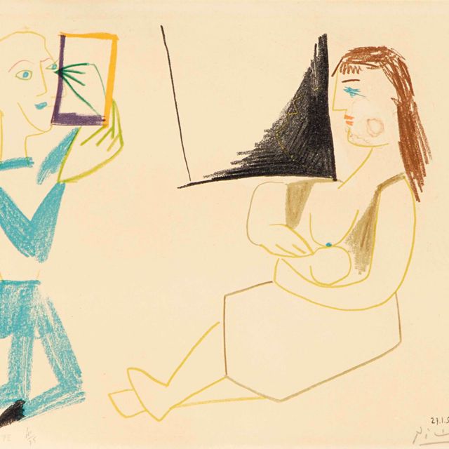 Pablo Picasso — Оживление: Одна тарелка