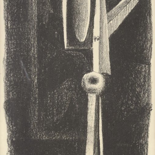 Pablo Picasso — Рисунок из рукописного автографа (Блох, 96; Мурло, XXVI; Крамер, 17)