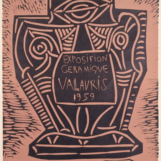 Pablo Picasso — Выставка Сермики Валлорис, 1959 (Блох, 1286; Бэр, 1216 (Б.Б.))