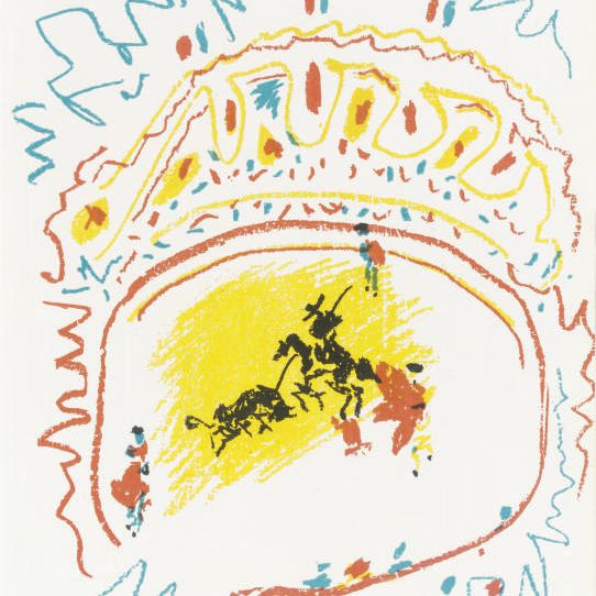 Pablo Picasso — "Дань уважения Пабло Пикассо" , XXI век, Париж, 1971 (Блох 839; Мурло 302)